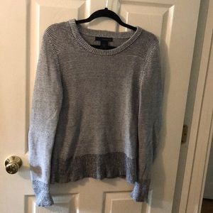 Calvin Klein neutral gray women’s knit sweater